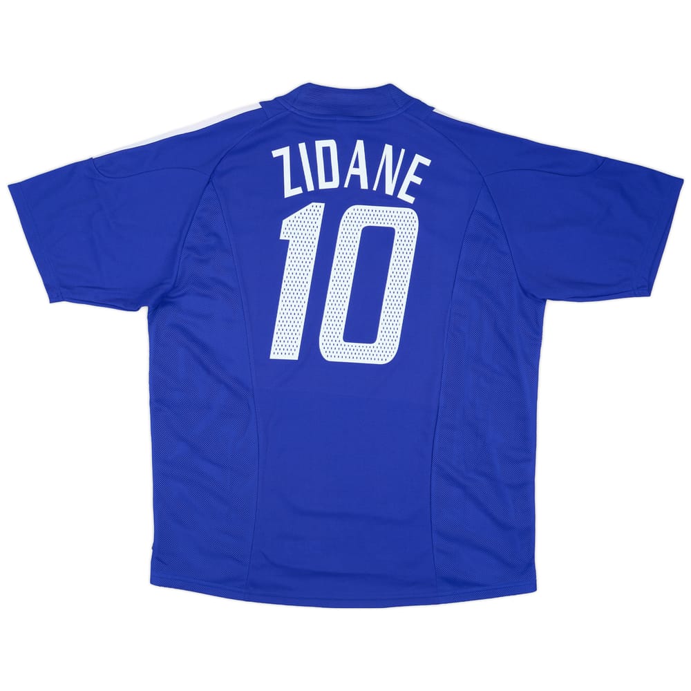 2002-04 France Home Shirt Zidane #10 (XL)