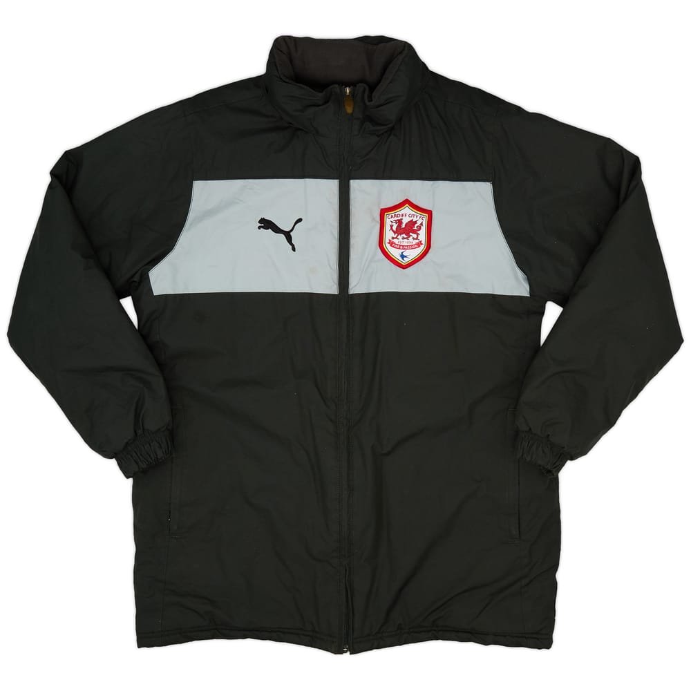 2012-13 Cardiff City Puma Padded Bench Coat - 7/10 - (S)