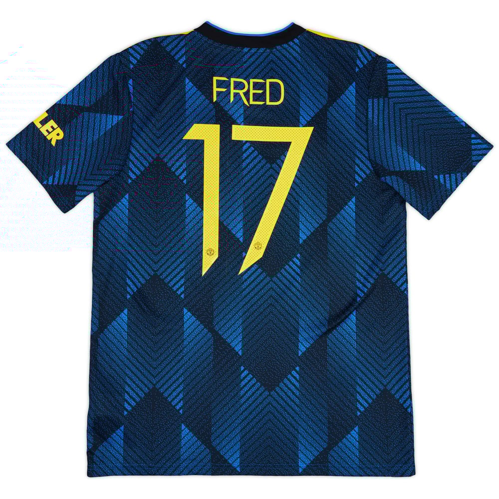 2021-22 Manchester United Third Shirt Fred #17 - 10/10 - (L)