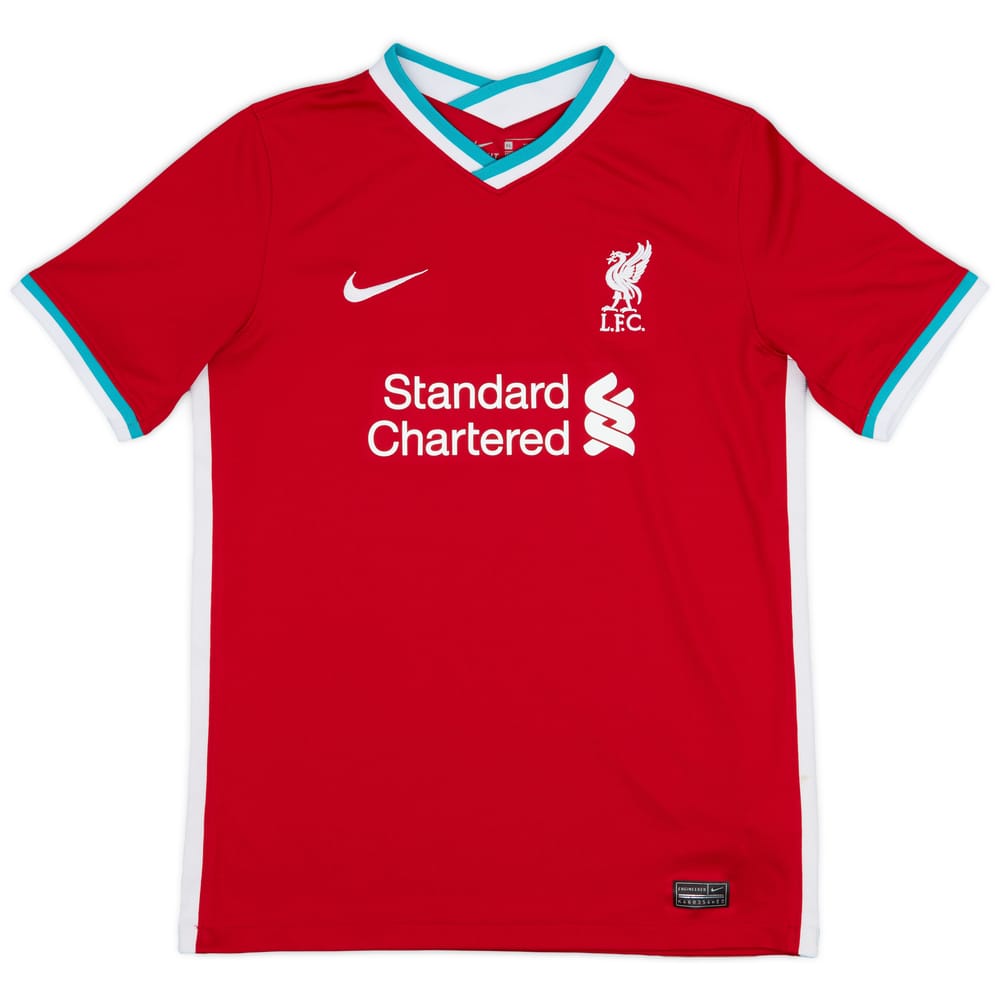 2020-21 Liverpool Home Shirt - 8/10 - (XL.Boys)