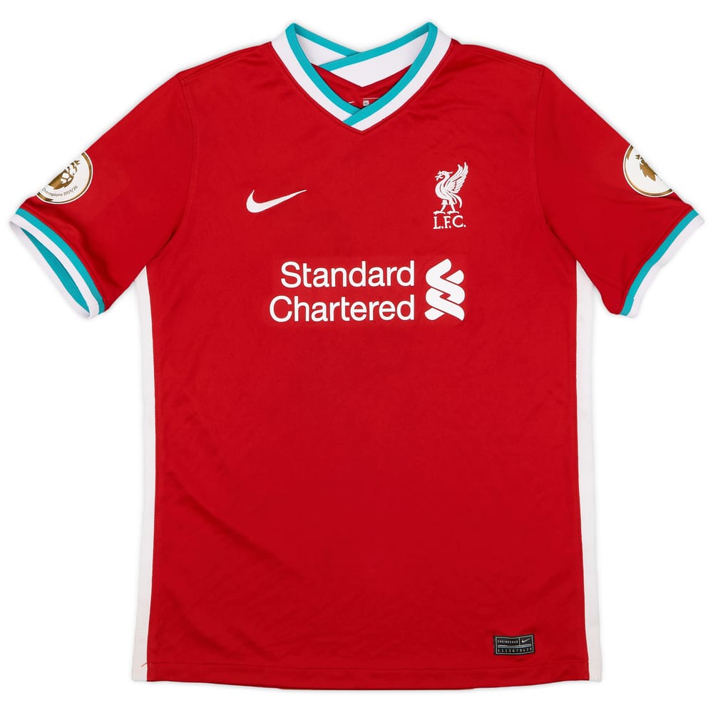 2020-21 Liverpool Home Shirt - 8/10 - (XL.Boys)