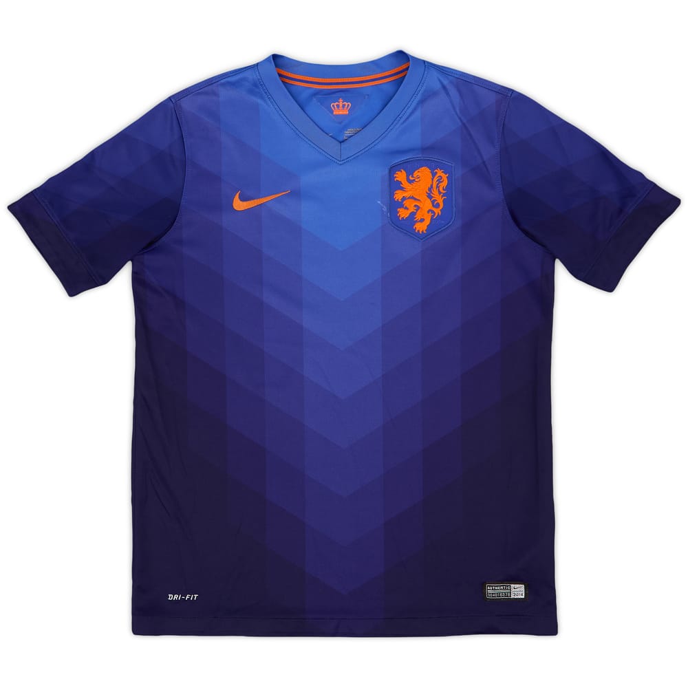 2014-15 Netherlands Away Shirt - 7/10 - (L.Boys)