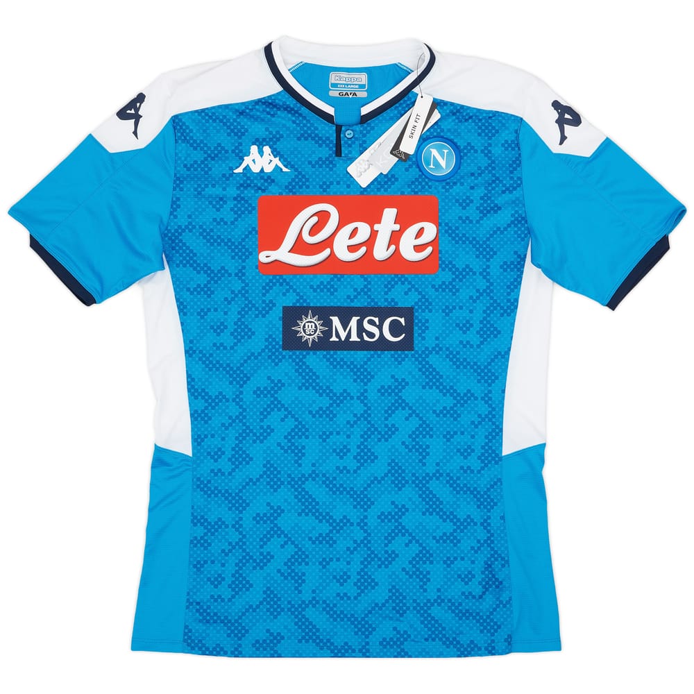 2019-20 Napoli Authentic Home Shirt (3XL)