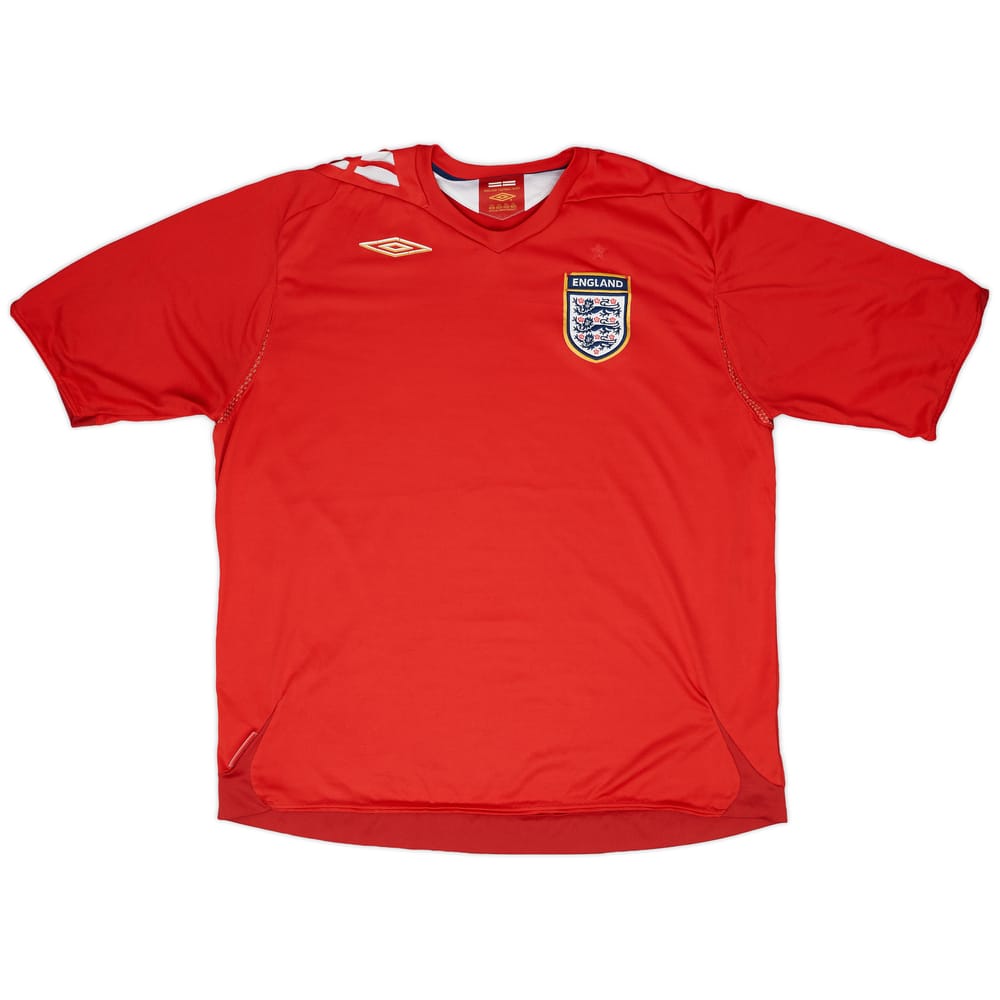 2006-08 England Away Shirt - 4/10 - (XXL)