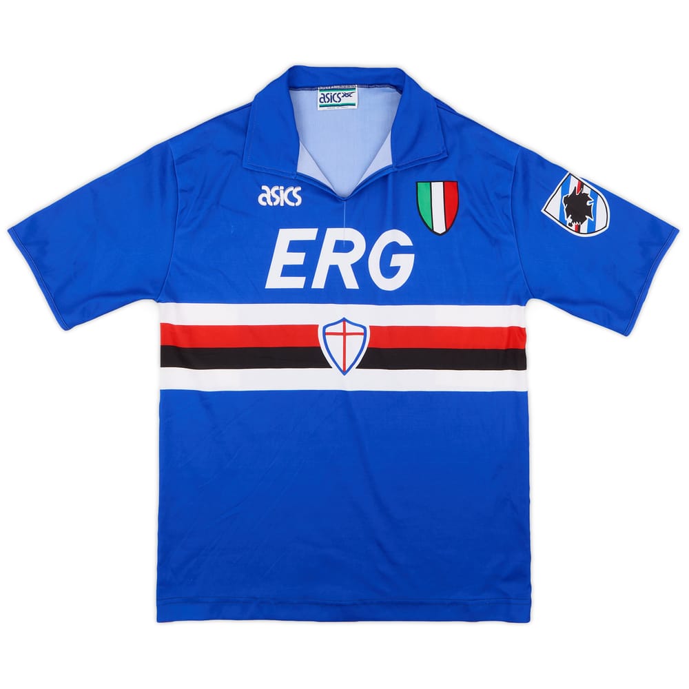 1990-92 Sampdoria Home Shirt - 6/10 - (S)