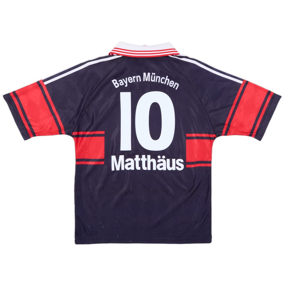 1997-99 Bayern Munich Home Shirt Matthaus #10 - 7/10 - (XL.Boys)