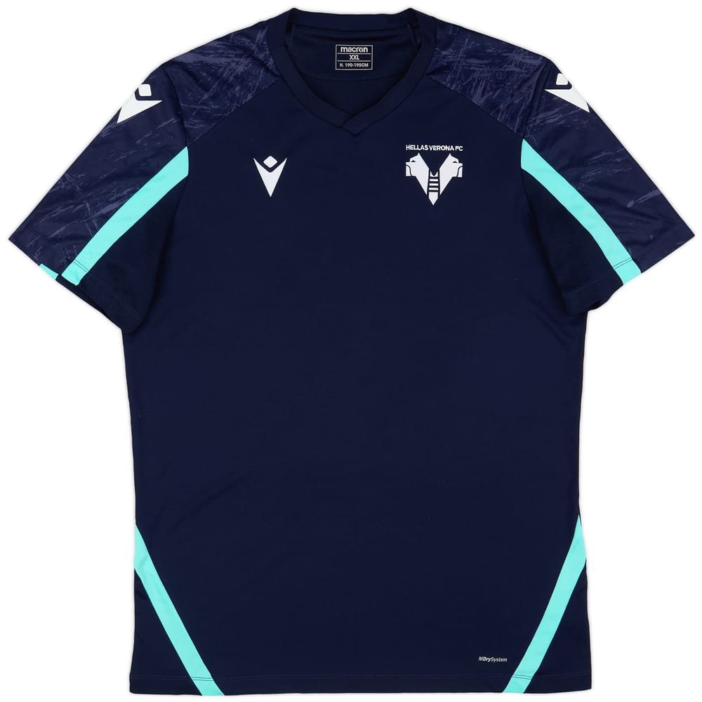2020-22 Hellas Verona Macron Training Shirt - 9/10 - (XXL)