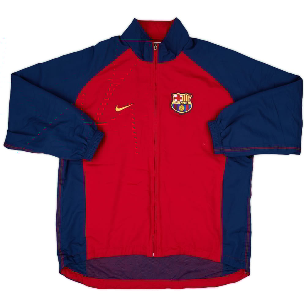 1998-99 Barcelona Nike Track Jacket - 9/10 - (M)