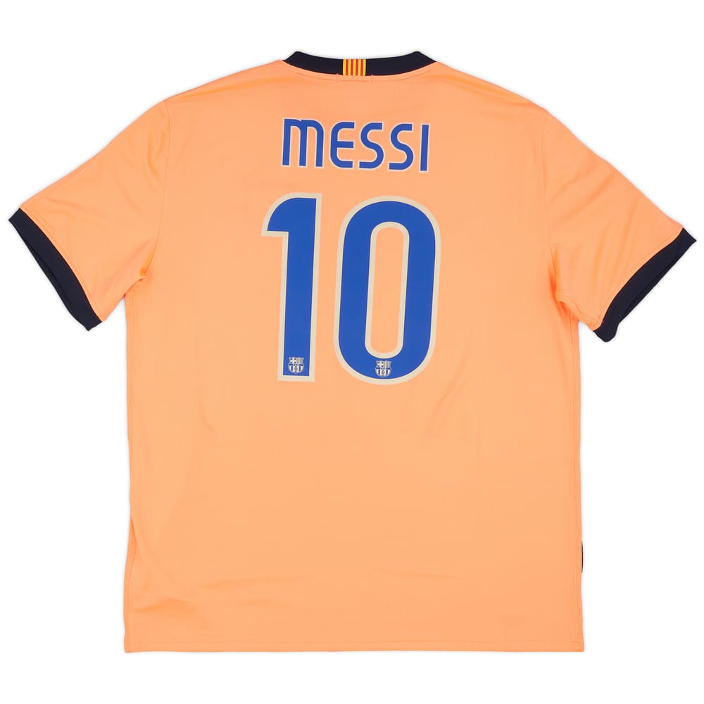 2009-10 Barcelona Away Shirt Messi #10 (XL)
