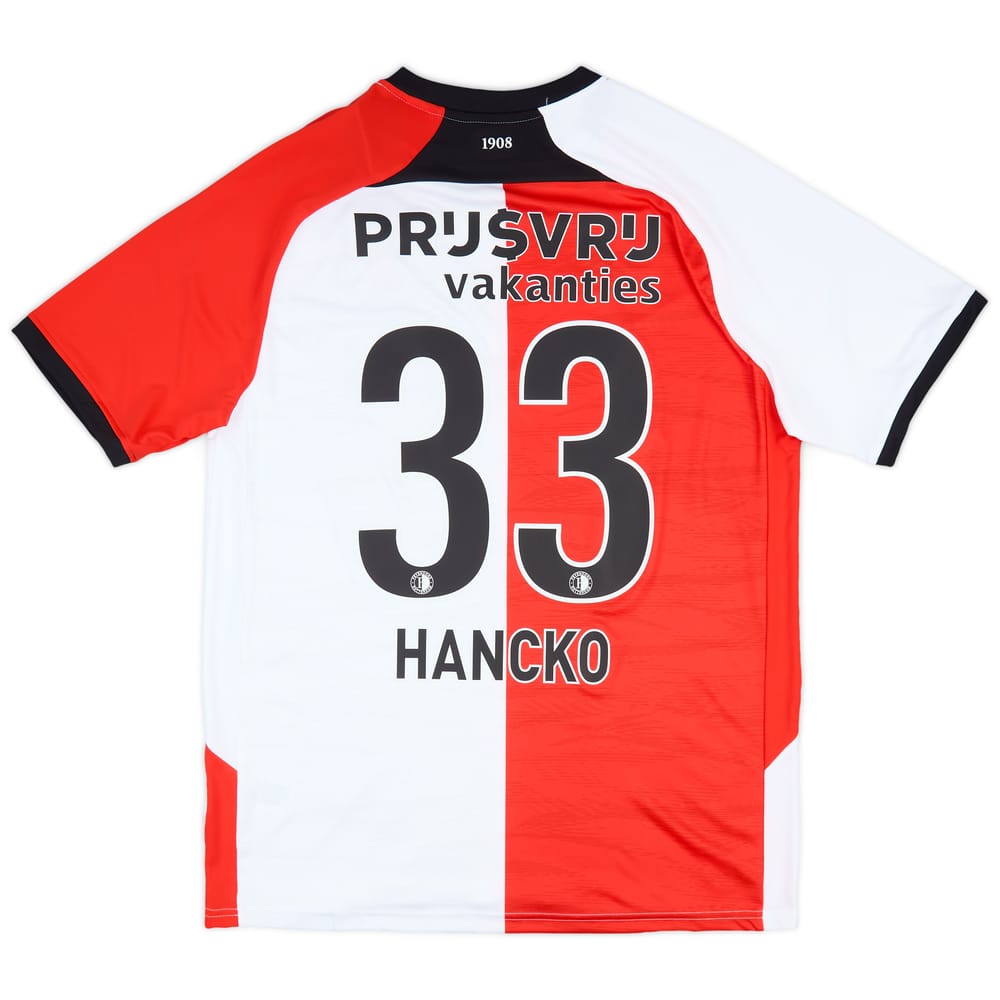 2024-25 Feyenoord Home Shirt Hancko #33