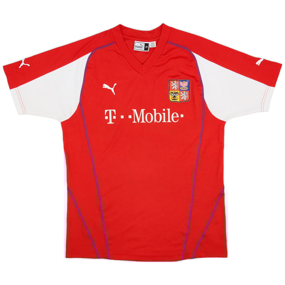 2003-04 Czech Republic Home Shirt - 7/10 - (XXL)