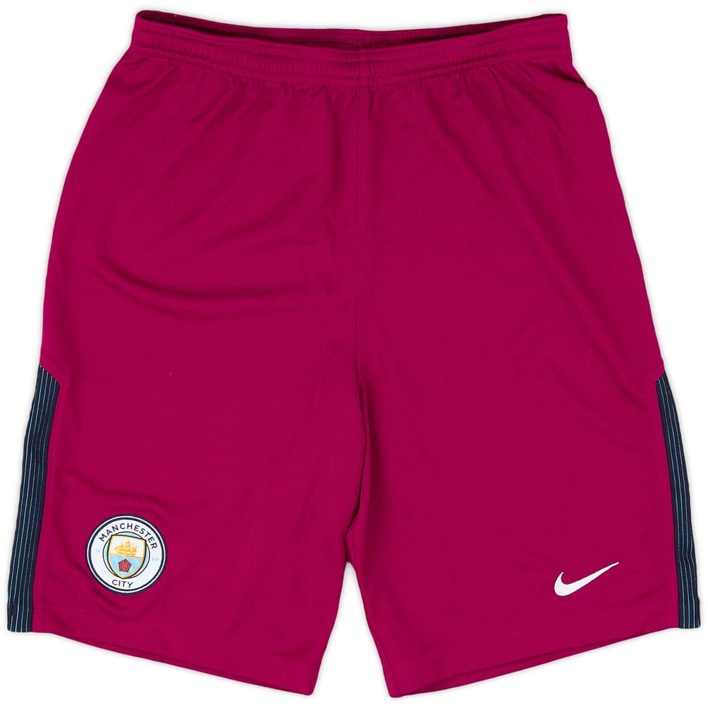 2017-18 Manchester City Away Shorts - 9/10 - (XL.Boys)