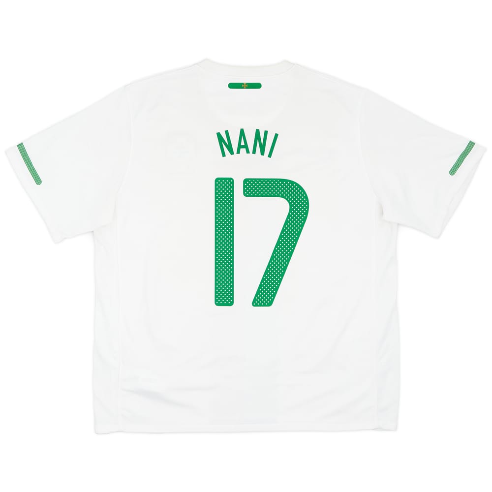 2010-11 Portugal Away Shirt Nani #17 - 7/10 - (XL)