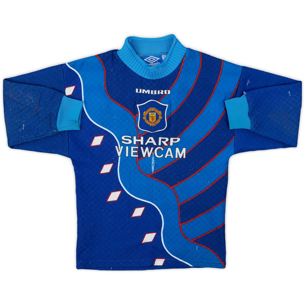 1994-97 Manchester United GK Shirt - 4/10 - (S.Boys)