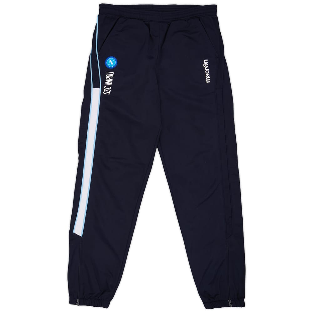 2011-12 Napoli Macron Track Pants/Bottoms - 5/10 - (XL.Boys)