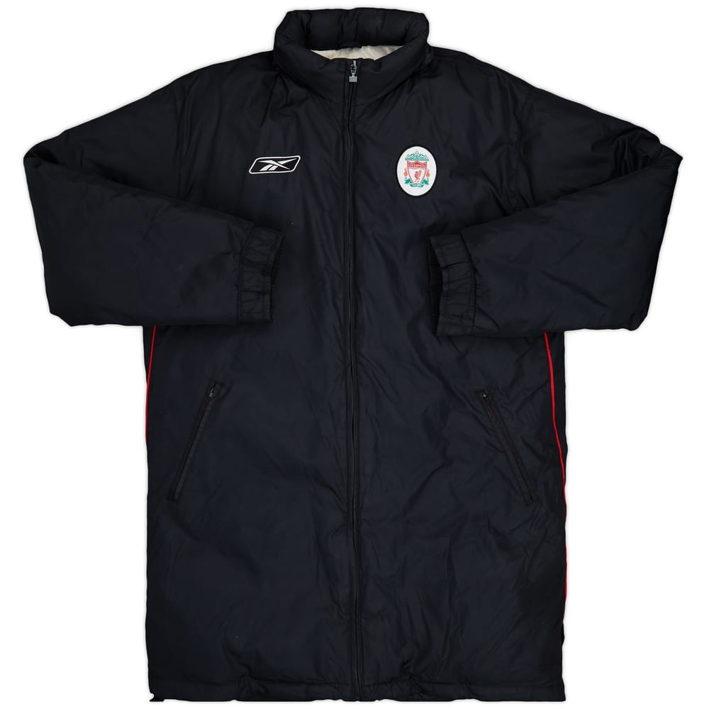 2002-04 Liverpool Reebok Padded Bench Coat - 9/10 - (M)