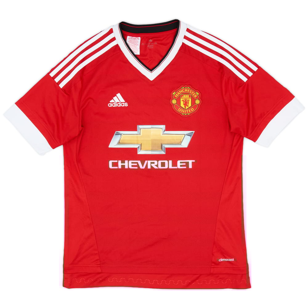 2015-16 Manchester United Home Shirt - 8/10 - (XL.Boys)
