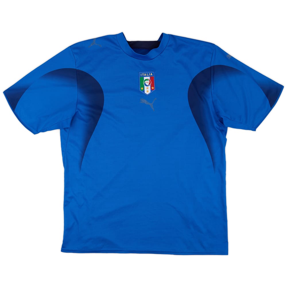 2006 Italy Home Shirt - 4/10 - (L)