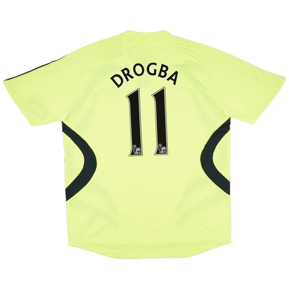 2007-08 Chelsea Away Shirt Drogba #11 (XL)