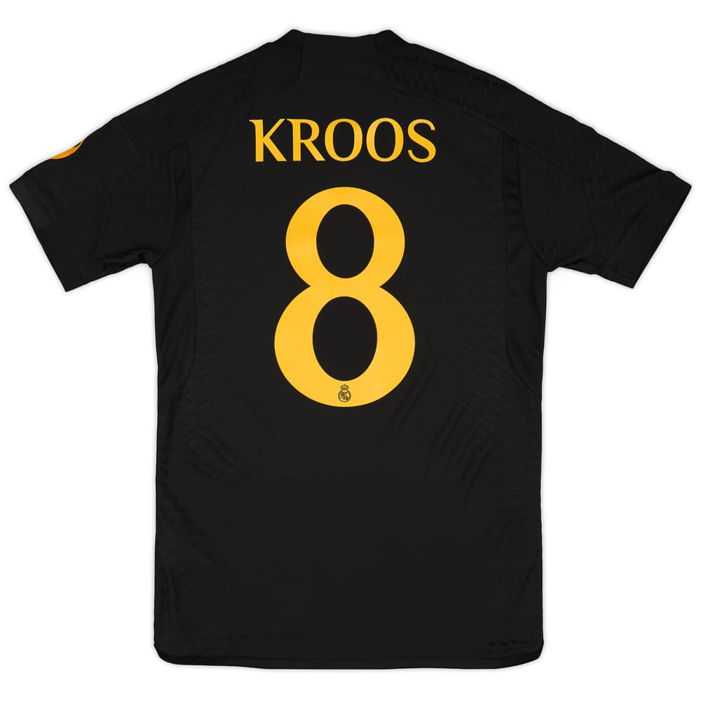 2023-24 Real Madrid Authentic Third Shirt Kroos #8 (S)