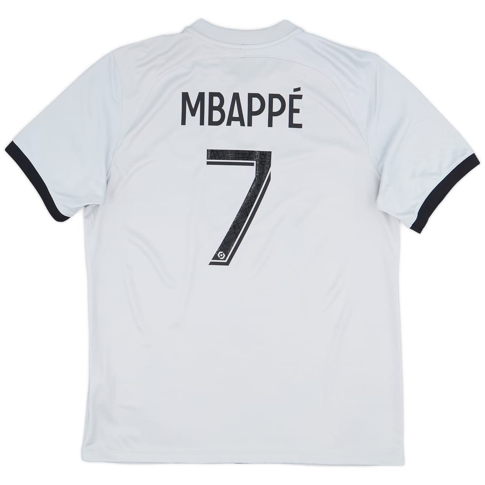 2022-23 Paris Saint-Germain Away Shirt Mbappé (L)