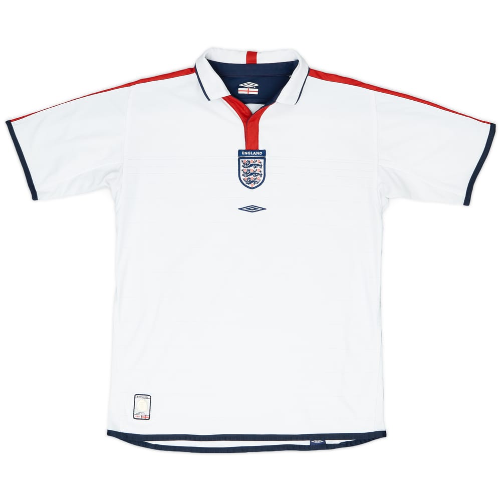 2003-05 England Home Shirt - 6/10 - (XL.Boys)