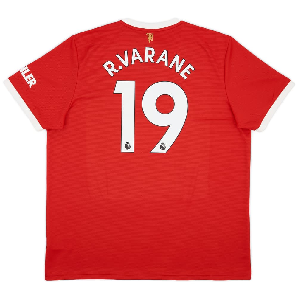 2021-22 Manchester United Home Shirt R. Varane #19 (XXL)
