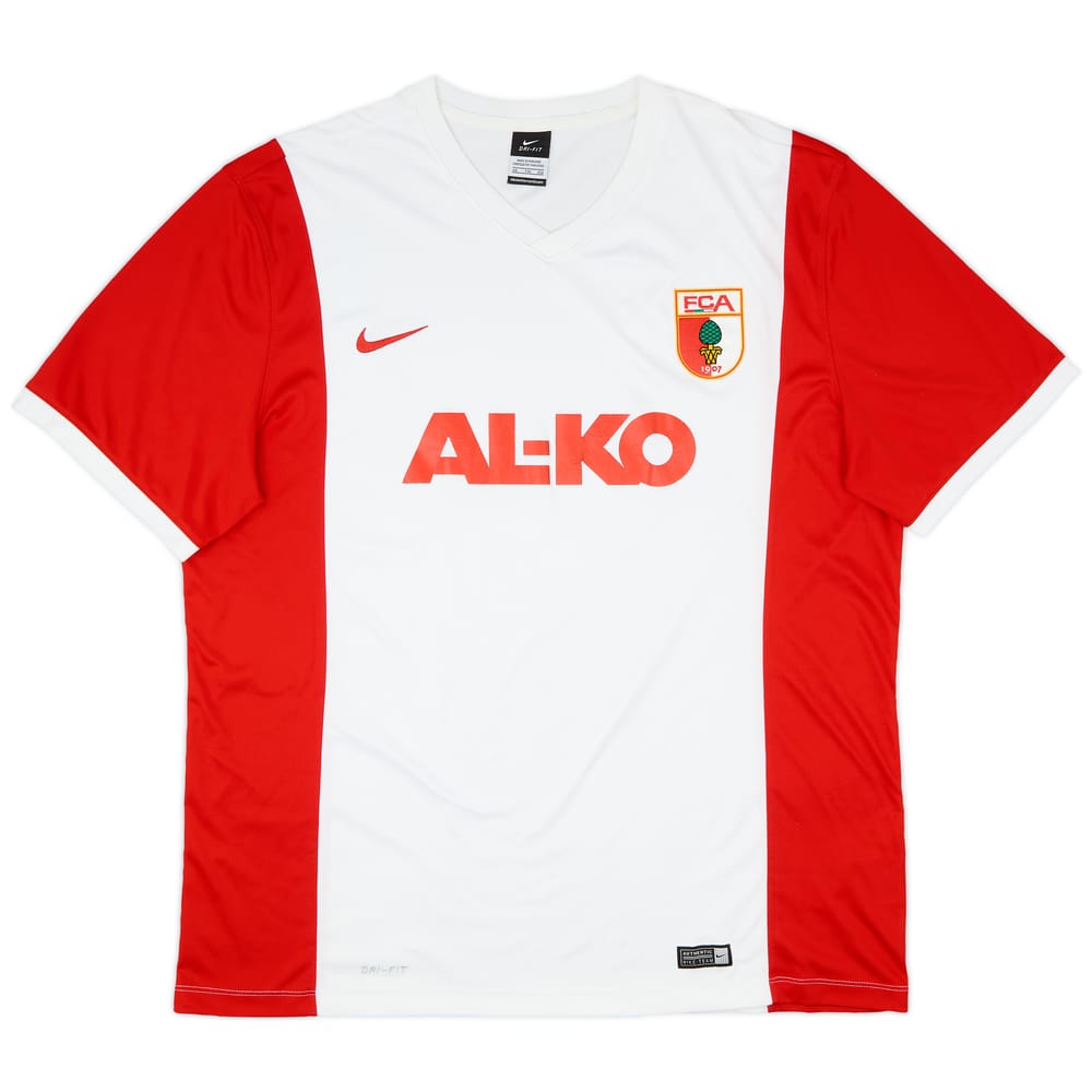 2014-15 FC Augsburg Home Shirt - 7/10 - (XXL)