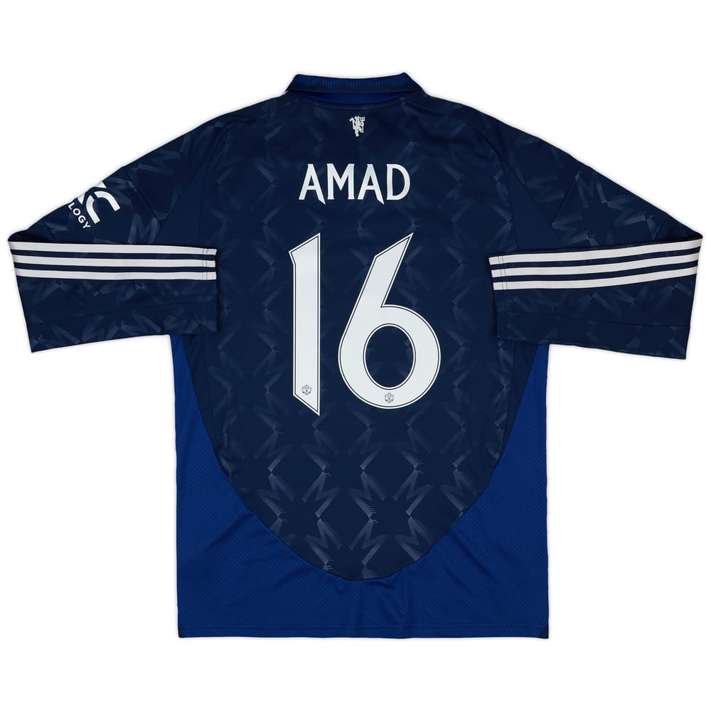 2024-25 Manchester United Away L/S Shirt Amad #16