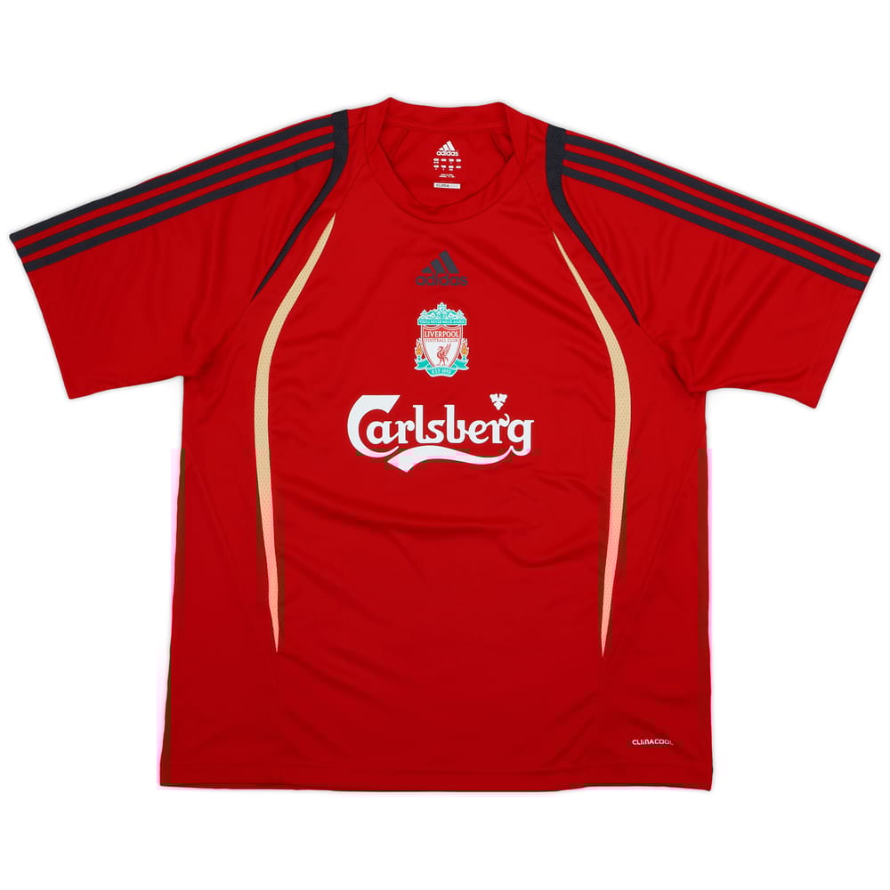 2009-10 Liverpool adidas Training Shirt - 9/10 - (XL)