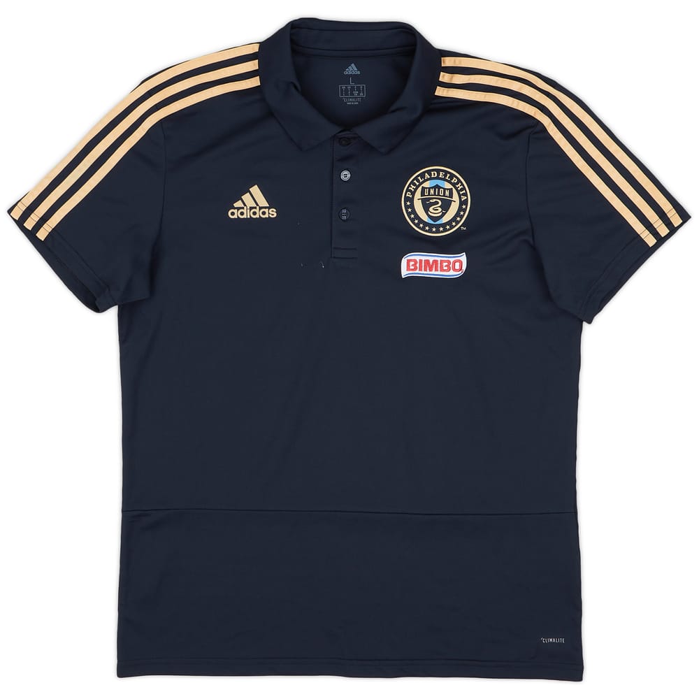 2017 Philadelphia Union adidas Polo Shirt - 7/10 - (L.Boys)