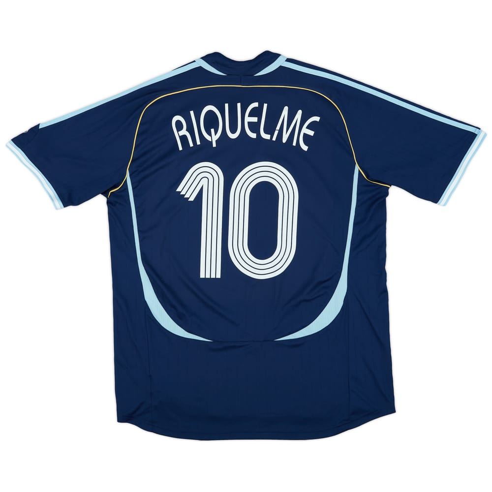 2006-07 Argentina Away Shirt Riquelme #10 - 6/10 - (XL)