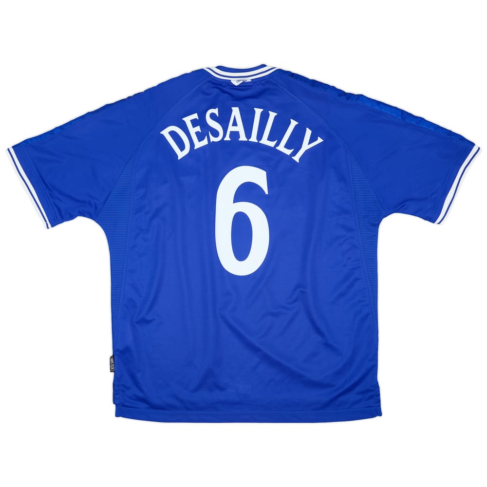 1999-01 Chelsea Home Shirt Desailly #6 - 9/10 - (XXL)