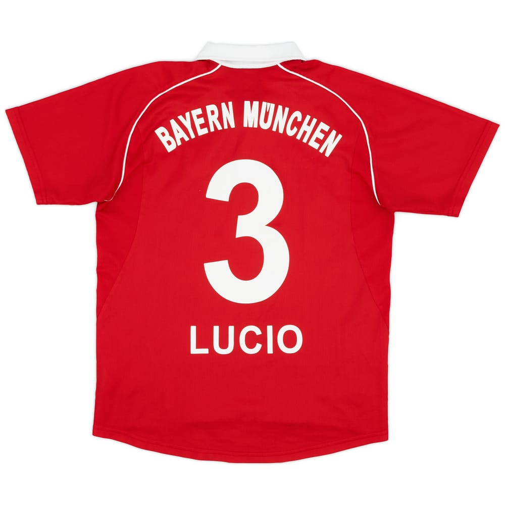 2005-06 Bayern Munich Home Shirt Lucio #3 - 7/10 - (XL.Boys)