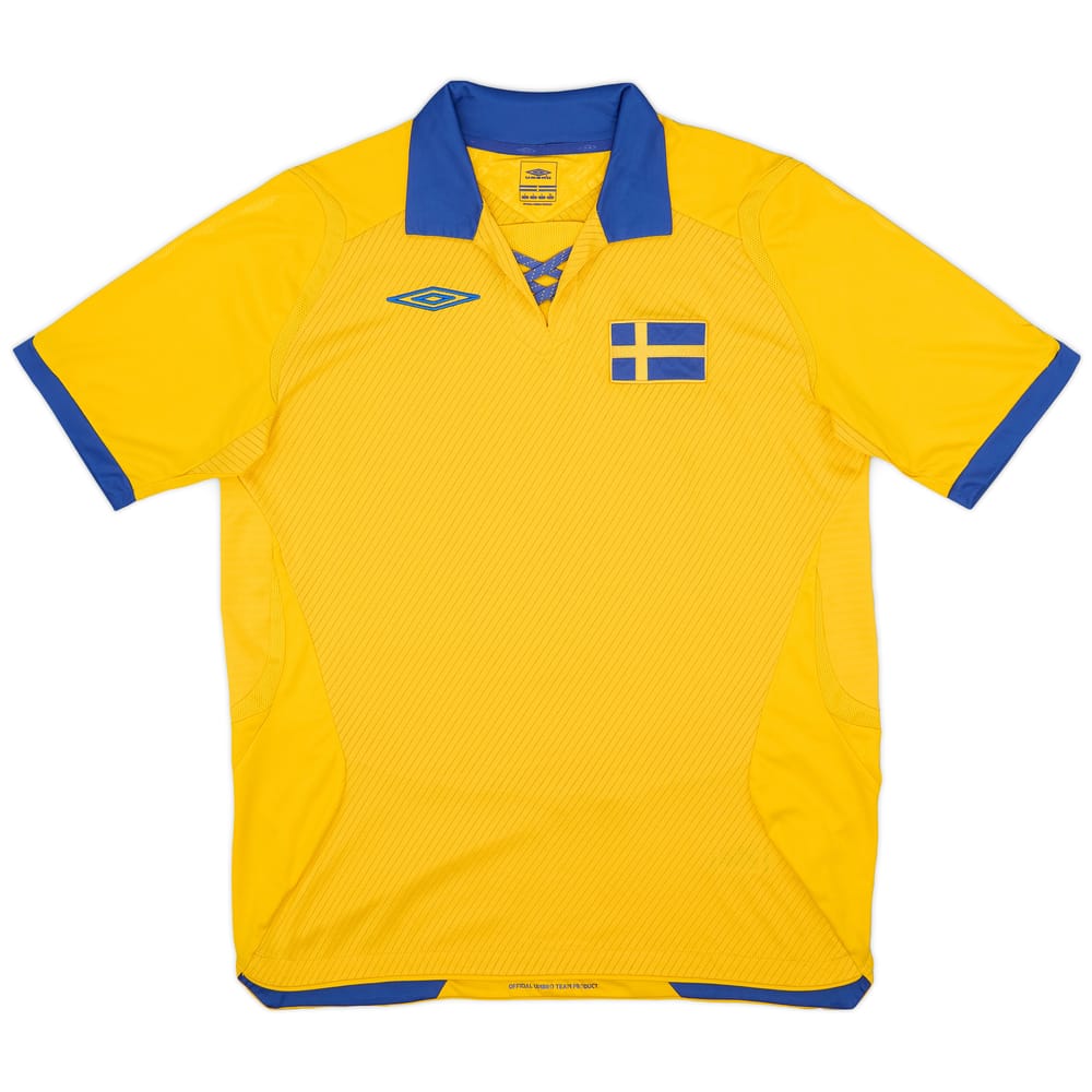 2008-09 Sweden Home Shirt - 9/10 - (L)