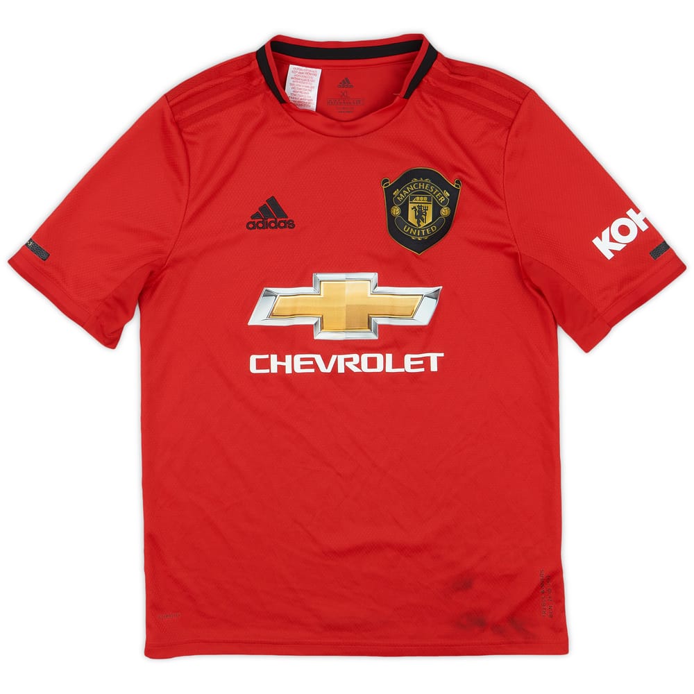 2019-20 Manchester United Home Shirt - 7/10 - (XL.Boys)