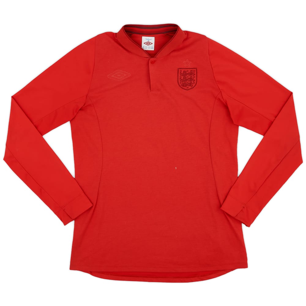 2010-11 England Special Edition Tonal L/S Shirt - 8/10 - (M)