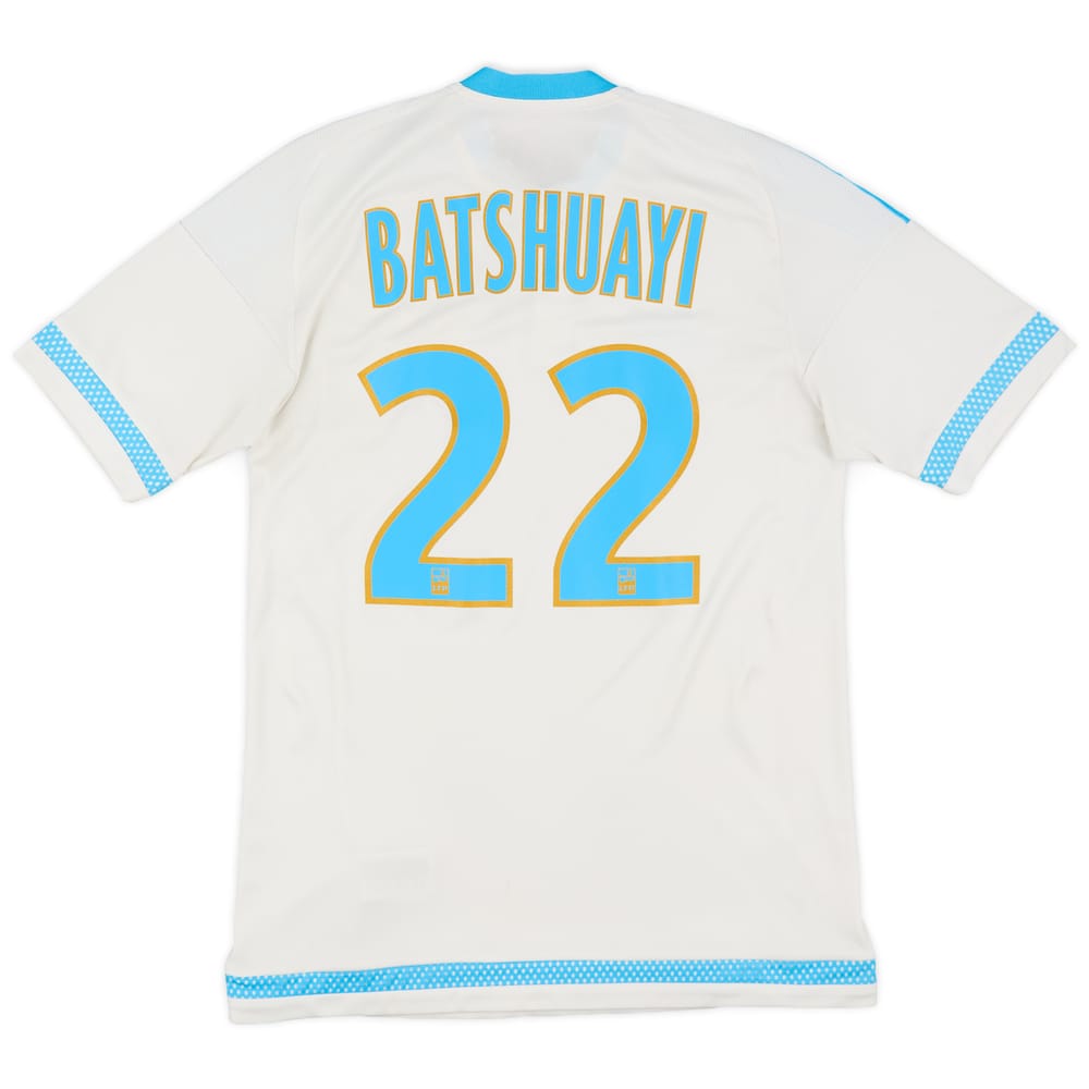 2015-16 Olympique Marseille Home Shirt Batshuayi #22 - 5/10 - (S)