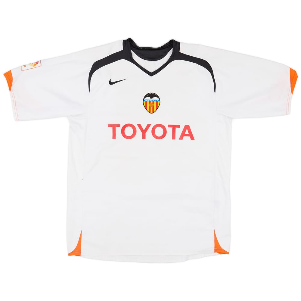 2005-06 Valencia Home Shirt - 5/10 - (M)