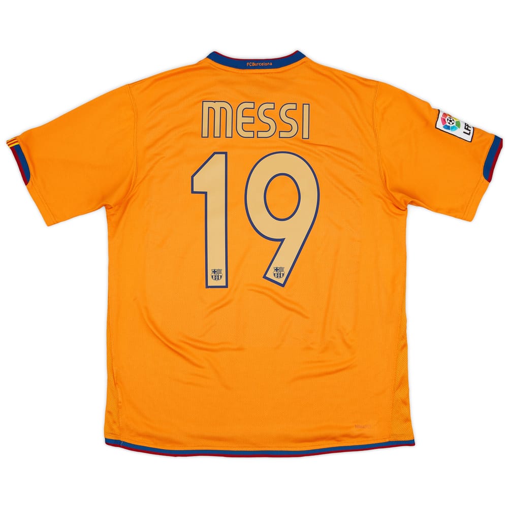 2006-08 Barcelona Away Shirt Messi #19 - 9/10 - (L)