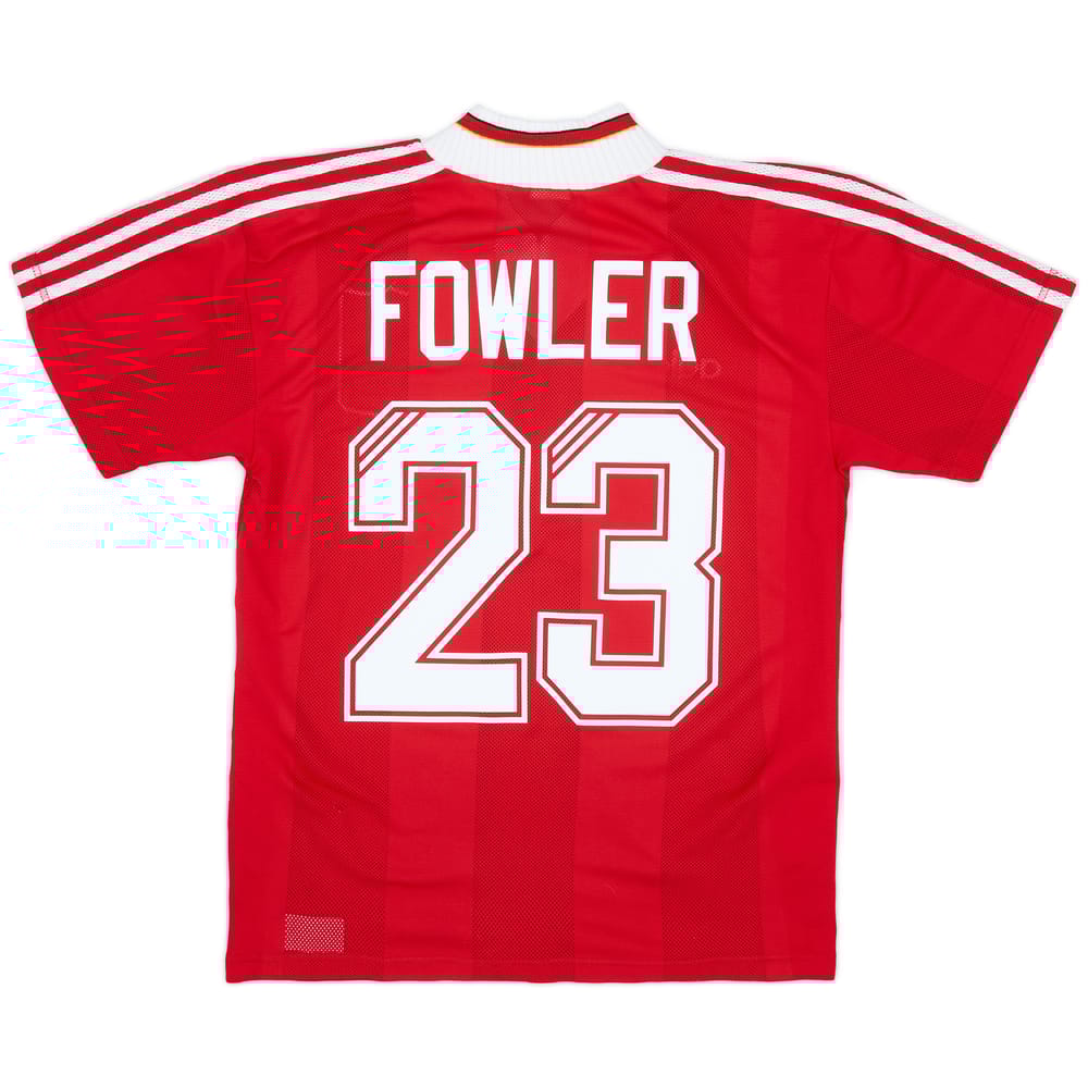 1995-96 Liverpool Home Shirt Fowler #23 - 8/10 - (S)