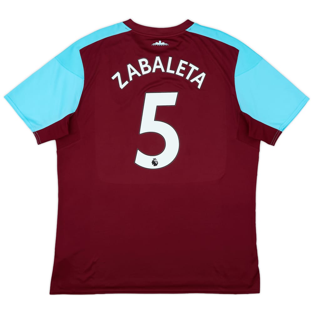 2017-18 West Ham Home Shirt Zabaleta #5 - 7/10 - (XXL)