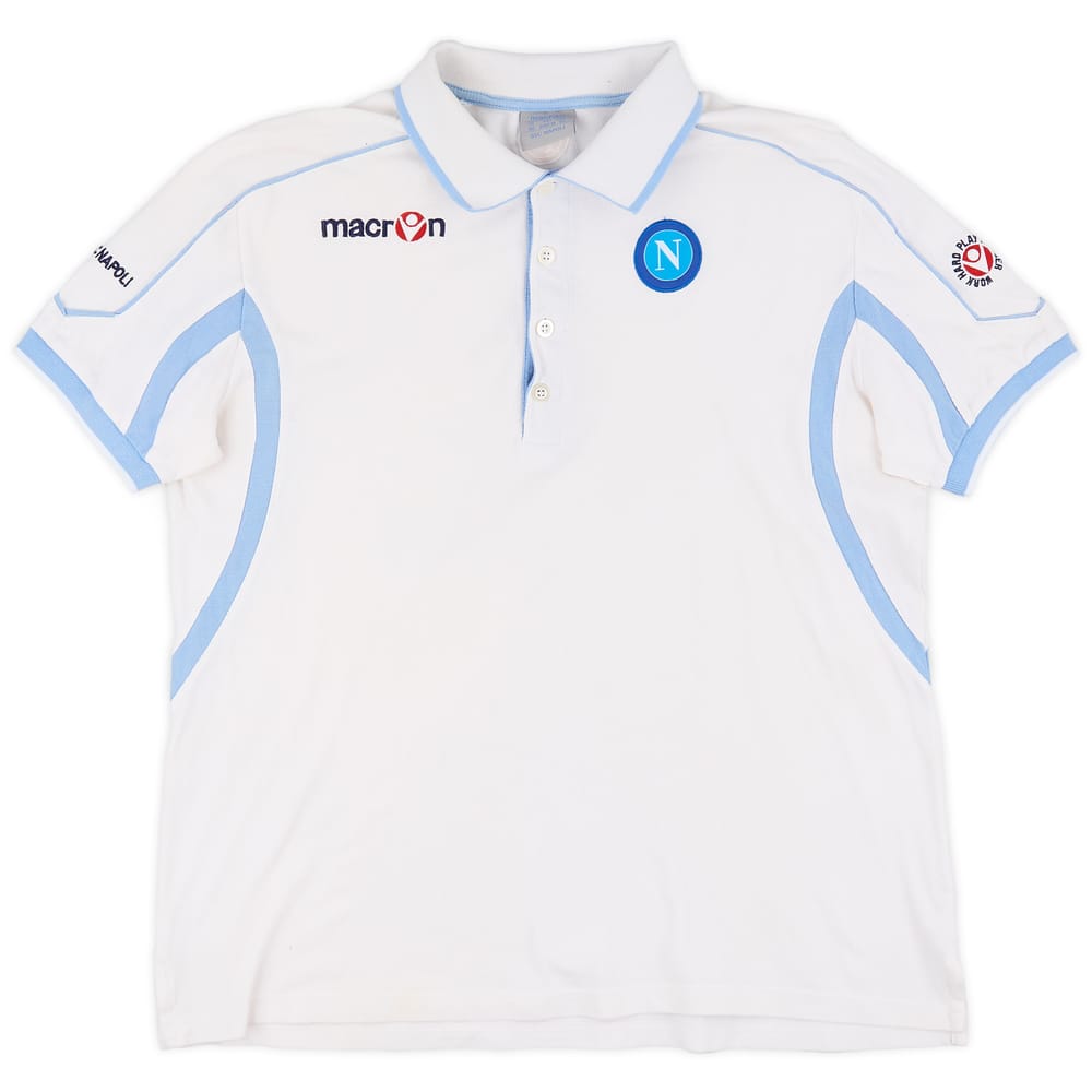 2011-12 Napoli Macron Polo Shirt - 8/10 - (3XL)