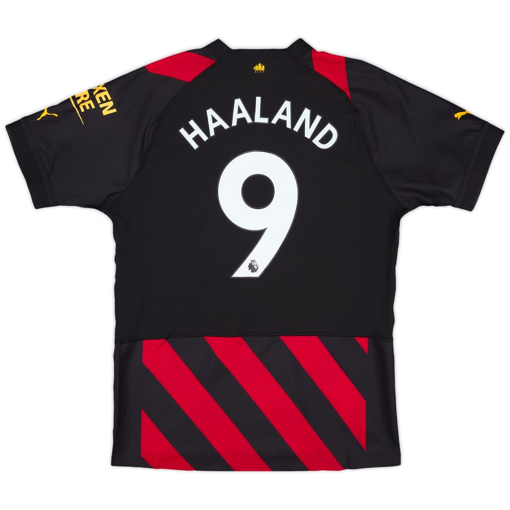 2022-23 Manchester City Player Issue Away Shirt Haaland #9
