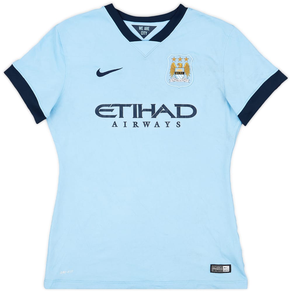2014-15 Manchester City Home Shirt - 5/10 - (Women's M)