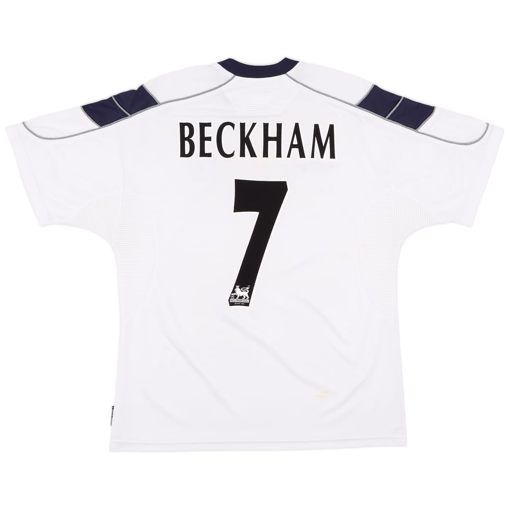 2000-01 Manchester United Away Shirt Beckham #7 - 7/10 - (L)