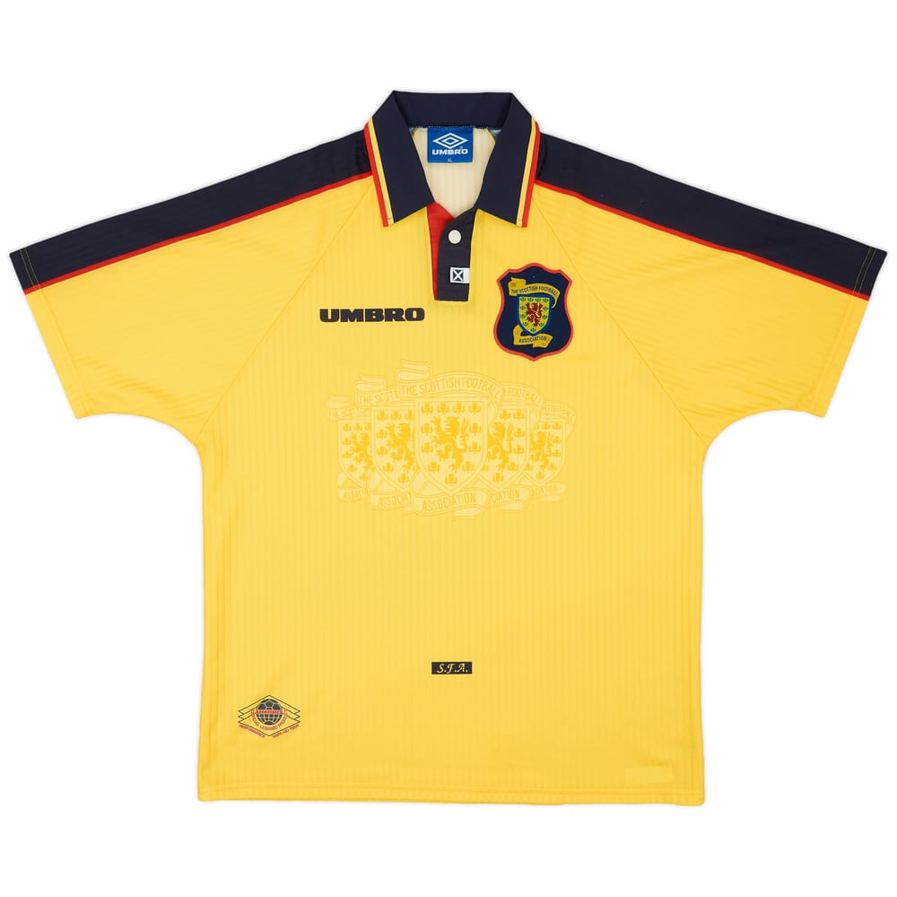 1996-99 Scotland Away Shirt - 8/10 - (XL)