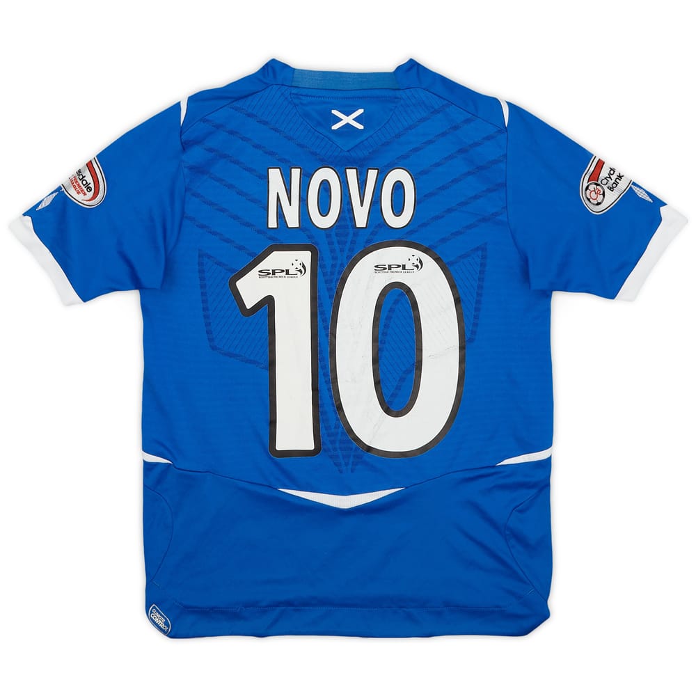 2008-09 Rangers Home Shirt Novo #10 - 7/10 - (M.Boys)