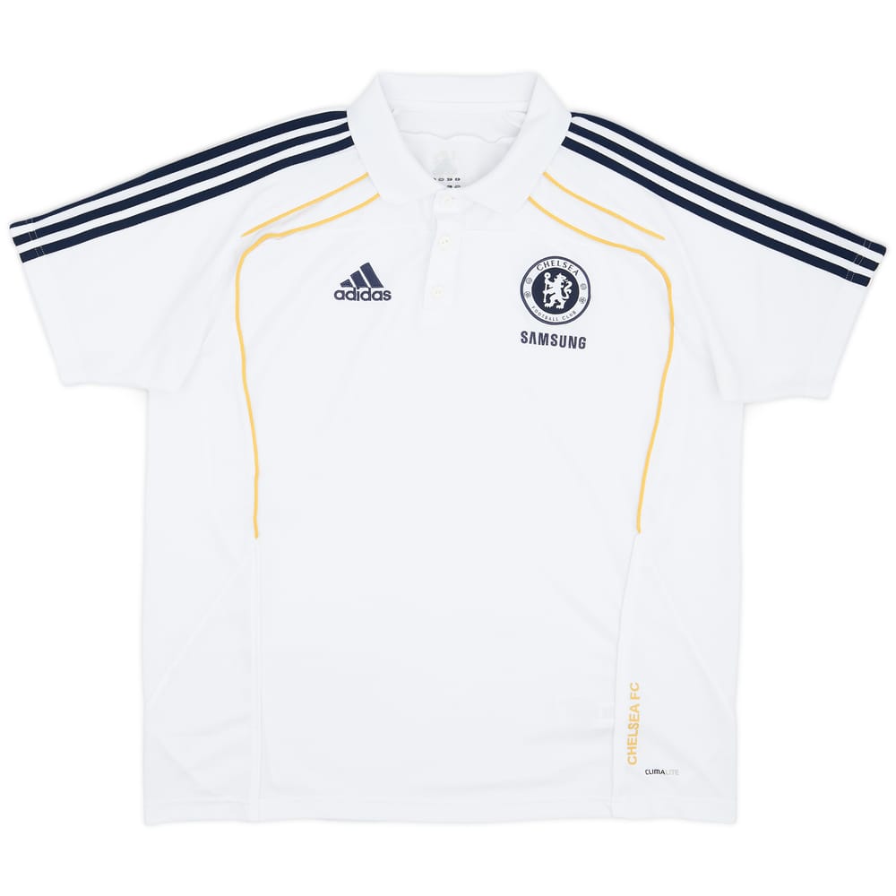 2010-11 Chelsea adidas Polo Shirt - 9/10 - (XL)