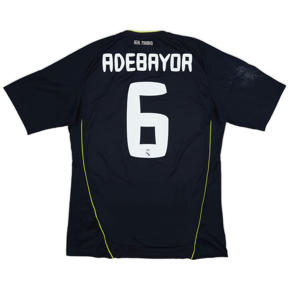 2010-11 Real Madrid Away Shirt Adebayor #6 - 7/10 - (L)